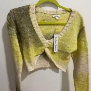 For Love & Lemons Crop Sweater